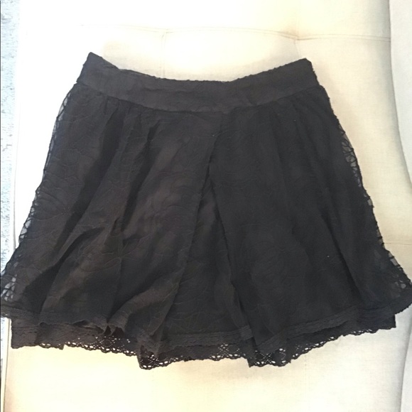 Free People lace mini skirt - Picture 1 of 3